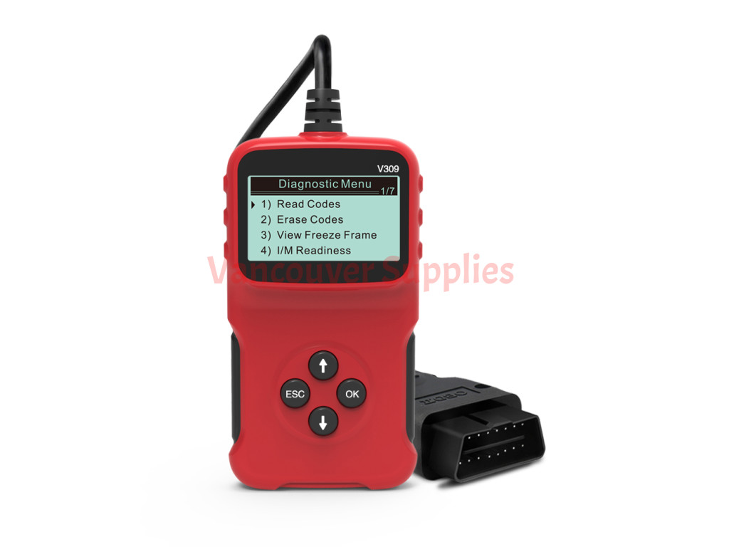V309 Engine Light Diagnostics OBD2 OBD-II Car Scanner Code
